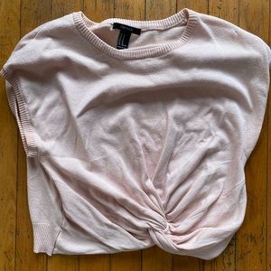 Forever21 Crop Pink shirt
